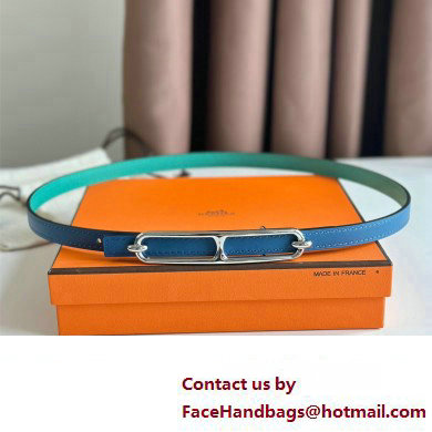 Hermes Roulis belt buckle  &  Reversible leather strap 13 mm 05 2023